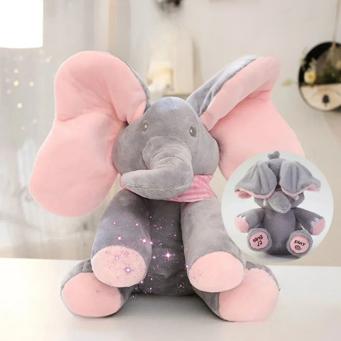 Daisy the Peek-A-Boo Elephant🥰