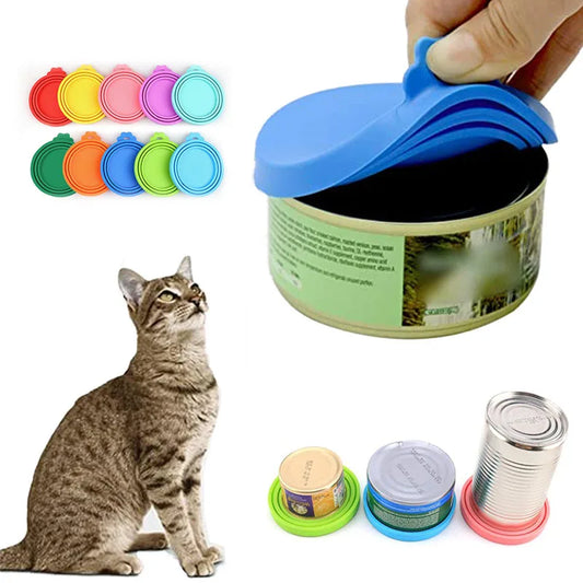 Reusable Pet Food Can Lids