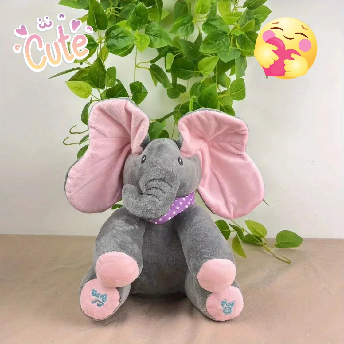 Daisy the Peek-A-Boo Elephant🥰