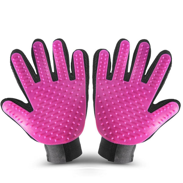 Pet Grooming Brush Glove